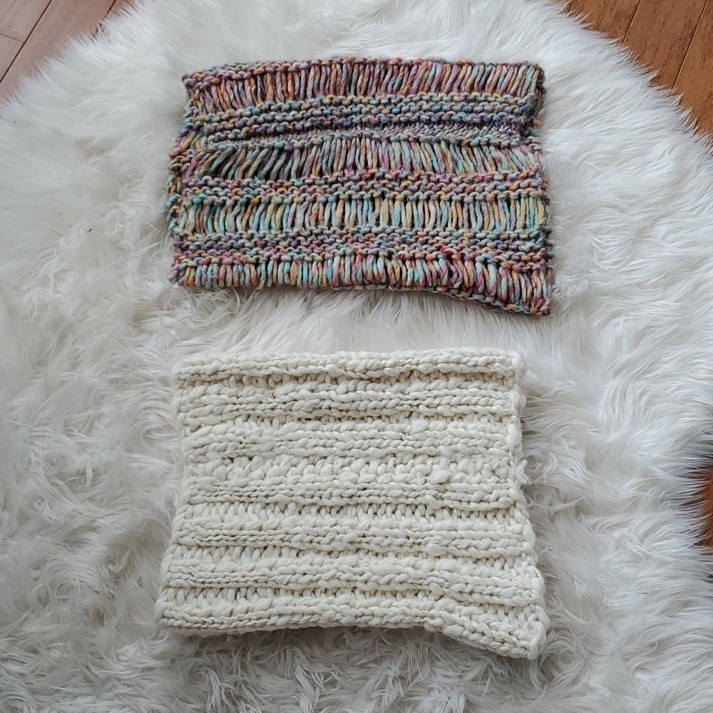 2 AEO Endless Scarves, 1 Rainbow 🌈